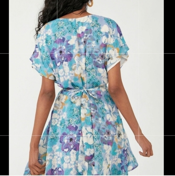 Free People freddy tie mini dress, size S, nwt - Picture 9 of 9
